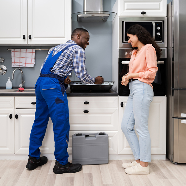 can you provide an estimate for cooktop repair before beginning any work in Bentonville